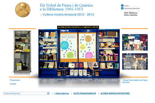Els Nobels de física i química a la biblioteca: 1901-1915