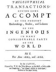 Philosophical transactions (1665)