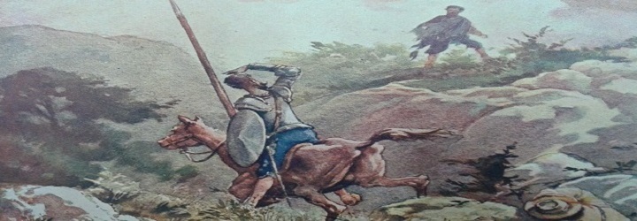 Parte1. Capítulo XXIII. "Iba saltando un hombre de risco en risco..."