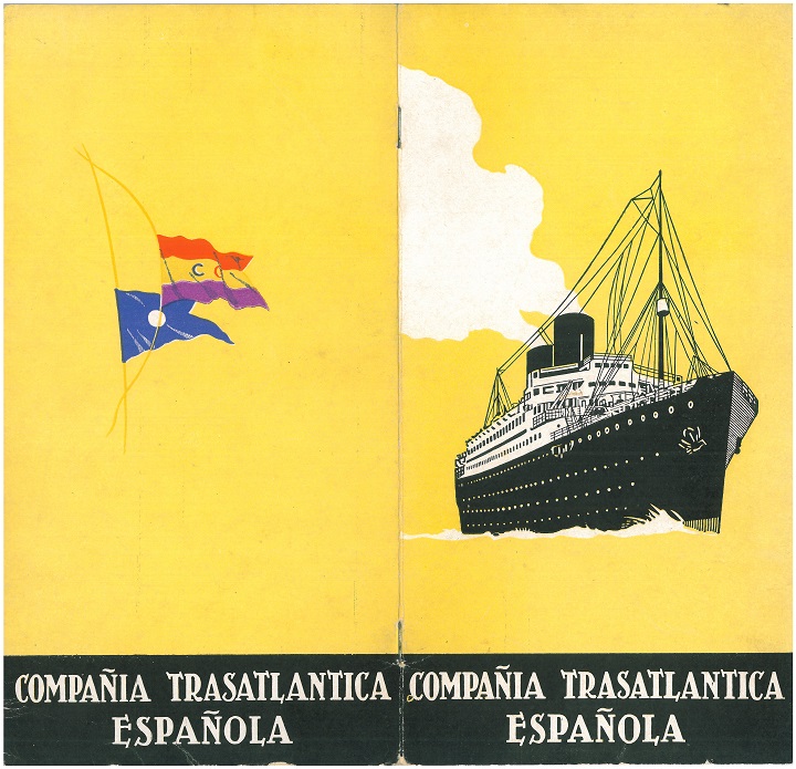 20. External image of the prospectus for the Cruise of 1934 edited by the shipping line.