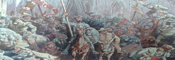 Parte2. Capítulo LXI. Entrada de don Quijote en Barcelona