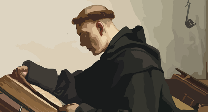 03. Luther llegint la Bíblia, de Ferdinand Pauwels (1860-1903)