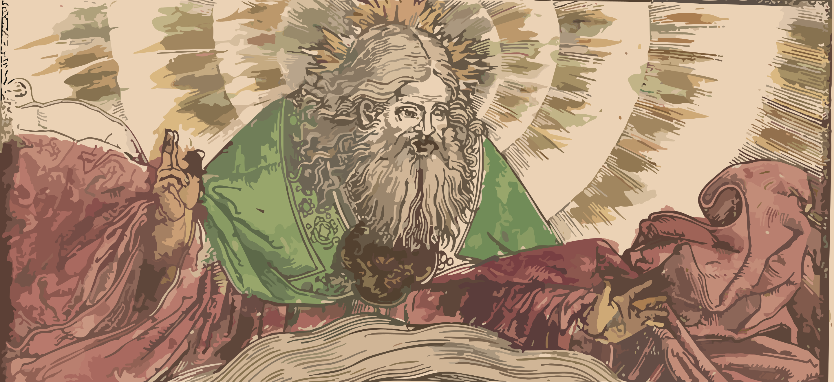 06. La creació. Detall. Bíblia de Luther (1534)