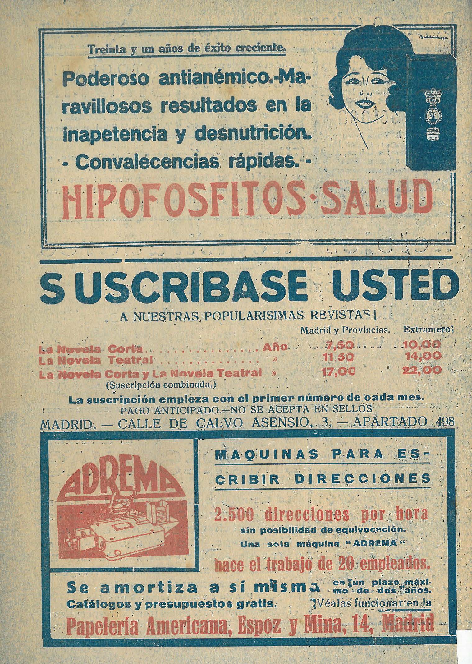 La Novela Corta, 275. Març 1921