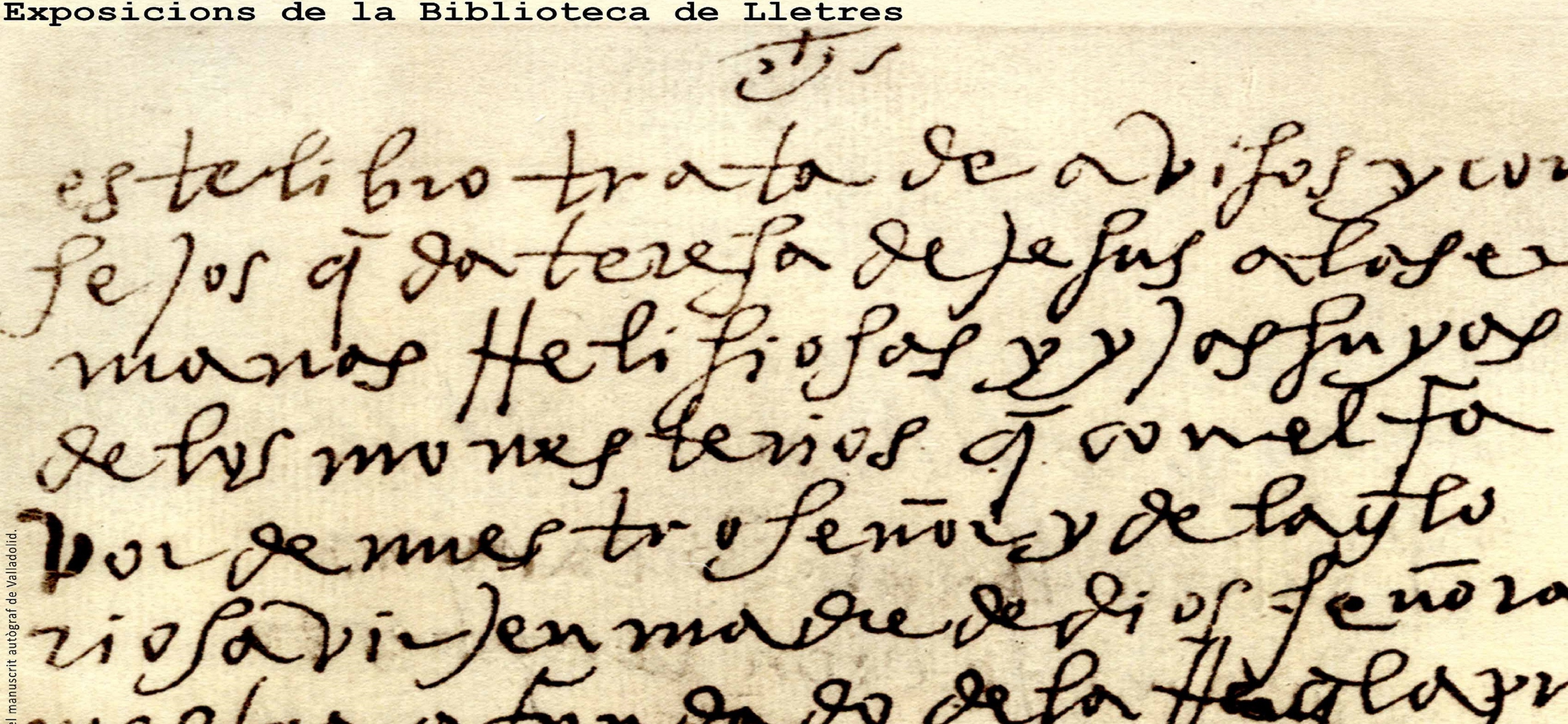 01. TERESA DE JESÚS (1965). "Camino de perfección" (fragmento). [Roma] : Tipografia Poliglotta Vaticana.