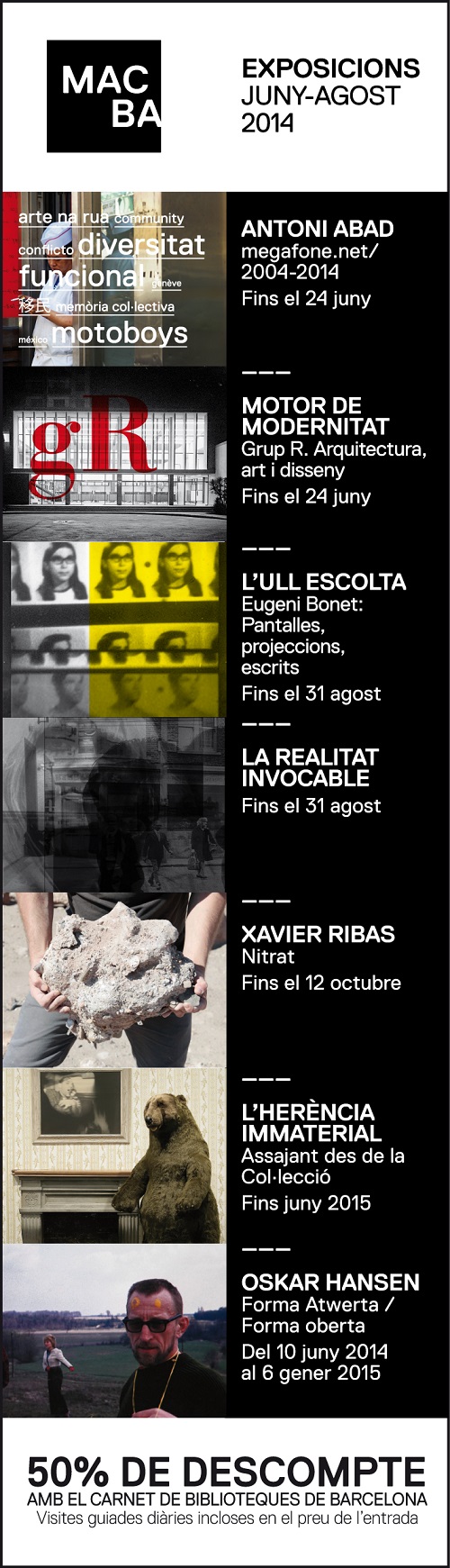 Punt de llibre MACBA