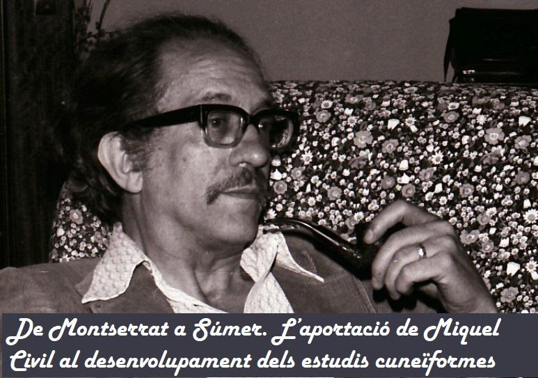 Miquel Civil Desveus (Sabadell, 7/05/1926 – Chicago, 13/01/2019)