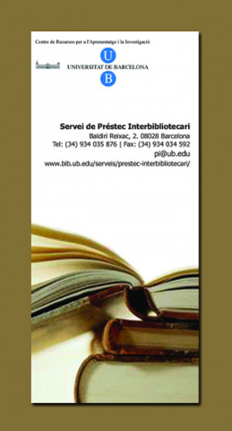 Punts per al Servei de Préstec Interbibliotecari (2007)