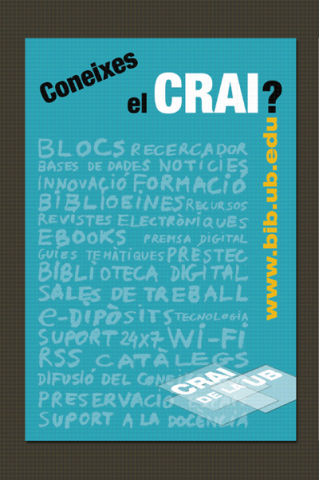 Postal Coneixes el CRAI? (2009)