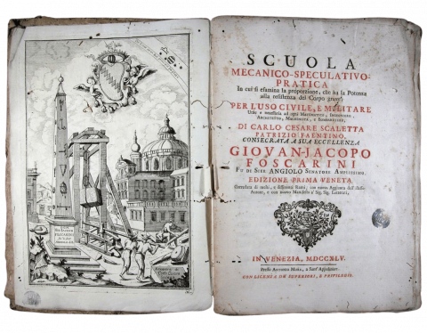 Scaletta, Carlo Cesare. Scuola mecanico-speculativo-pratica