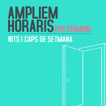 Els CRAI Biblioteques de la Universitat de Barcelona amplien horaris en el període d'exàmens