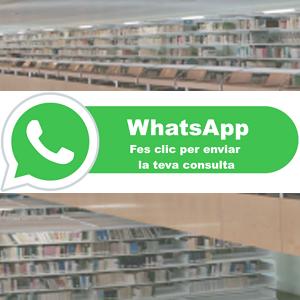 Prova pilot de servei de Whats App al CRAI Biblioteca del Campus de Mundet