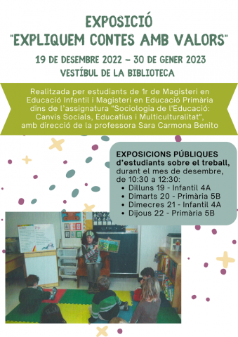 Expliquem contes amb valors - 1