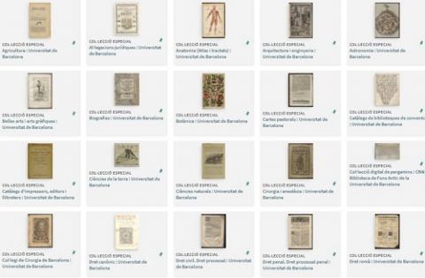 Nou portal del patrimoni bibliogràfic i documental de la Universitat de Barcelona