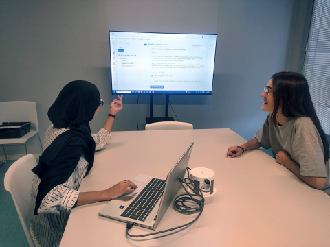 CRAI Meet, el nou espai de formació i reunions del CRAI Biblioteca del Campus Bellvitge