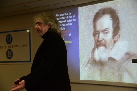 Inauguració exposició Cent anys de la relativitat general. Conferència de J. M. Martín Senovilla