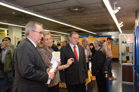 Inauguració exposició Cent anys de la relativitat general