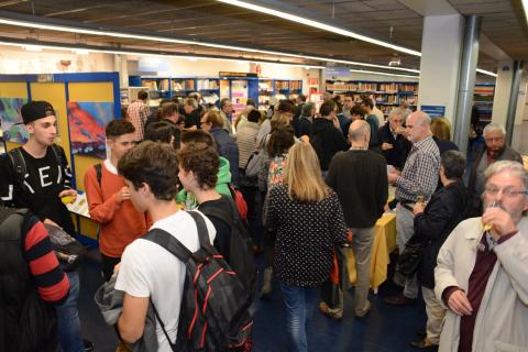 Inauguració exposició Cent anys de la relativitat general