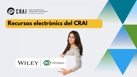 L'editorial Wiley incorpora més de 200 revistes de l’editorial Hindawi