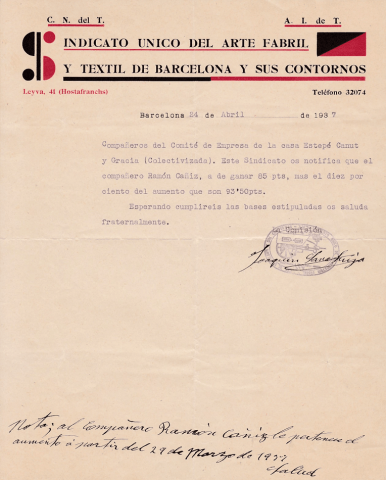 Incorporació de nou material al Fons Documents Històrics del CRAI Biblioteca del Pavelló de la República