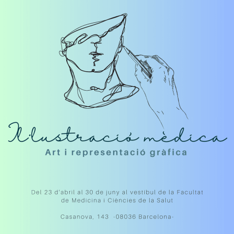 El CRAI Biblioteca del Campus Clínic inaugura l’exposició Il·lustració mèdica: Art i representació gràfica