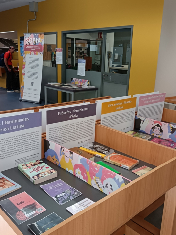 Exposició virtual i física al CRAI Biblioteca de Filosofia, Geografia i Història a partir del Projecte SOFIA