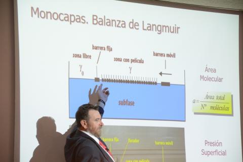 Acte d'inauguració de l'exposició Irving Langmuir i el naixement de la Ciència de Superfícies