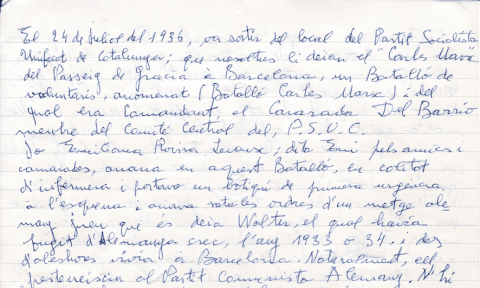 Nou material d’arxiu rebut al CRAI Biblioteca del Pavelló de la República: el Fons Personal Pau Cirera i Feliu