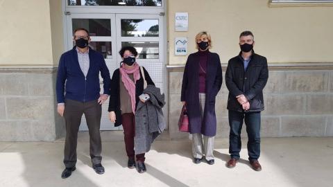 Visita institucional al CRAI Dipòsit de Cervera i a l'equipament cooperatiu GEPA