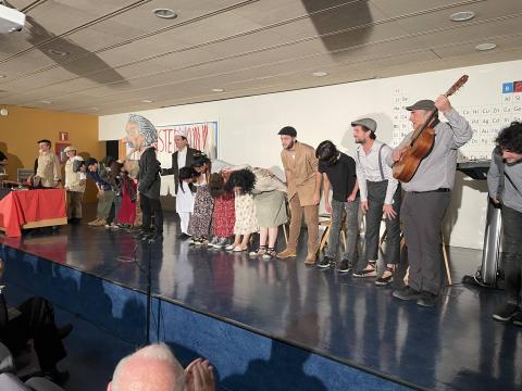 Inauguració de l'exposició Einstein a Barcelona, 1923