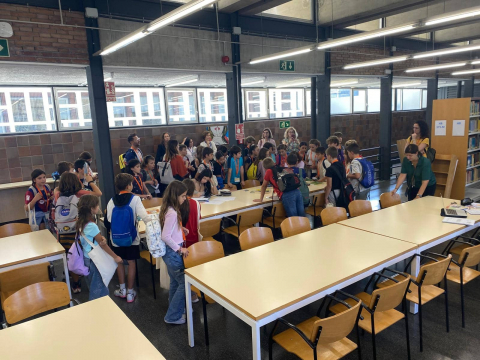 Reptes per a nens i nenes al CRAI Biblioteca d’Economia i Empresa