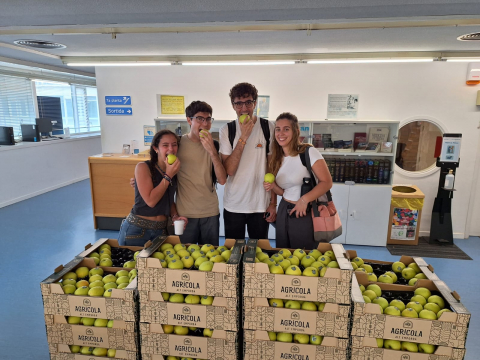 Iniciativa saludable al CRAI Biblioteca del Campus Clínic