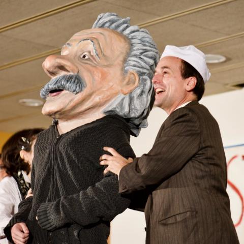 Inauguració de l'exposició Einstein a Barcelona, 1923