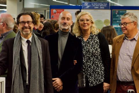 Inauguració de l'exposició Einstein a Barcelona, 1923
