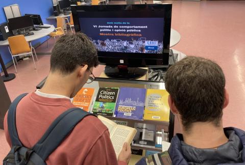 Mostra bibliogràfica sobre comportament polític i opinió pública al CRAI Biblioteca de Dret