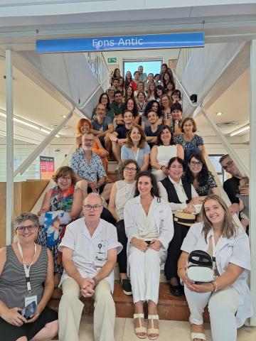 Nova visita teatralitzada del CRAI Biblioteca del Campus Clínic per al PTGAS de la Facultat de Medicina i Ciències de la Salut