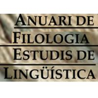 Publicat el número 6 (2016) de la revista "Anuari de Filologia. Estudis de Ling