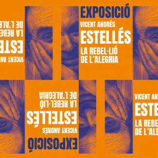 Exposició itinerant sobre Vicent Andrés Estellés al CRAI Biblioteca de Lletres