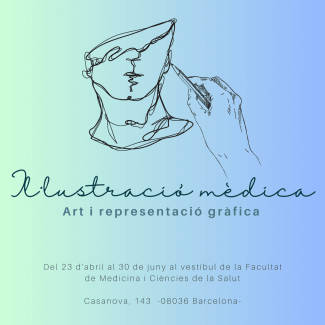 El CRAI Biblioteca del Campus Clínic inaugura l’exposició Il·lustració mèdica: Art i representació gràfica