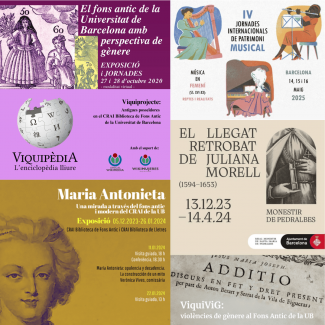Nova iniciativa amb perspectiva de gènere al CRAI Biblioteca de Fons Antic