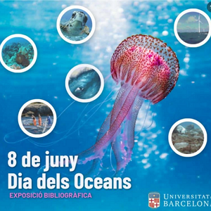 Exposició "Al fons del CRAI" amb motiu del Dia dels Oceans del CRAI Biblioteca de Ciències de la Terra