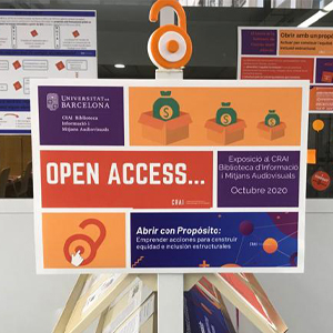 El CRAI Biblioteca d'Informació i Mitjans Audiovisual a la Setmana de l'Accés Obert