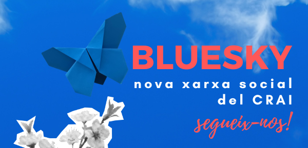 El CRAI de la UB estrena xarxa social: Bluesky
