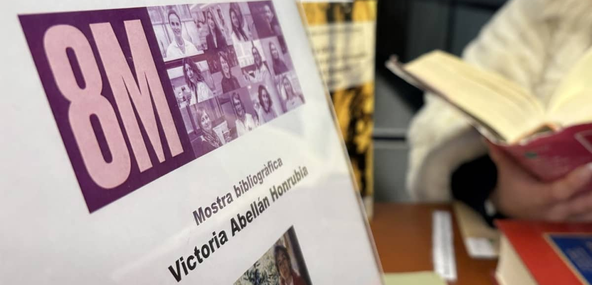 El CRAI Biblioteca de Dret commemora el 8M amb una mostra bibliogràfica sobre Victoria Abellán Honrubia