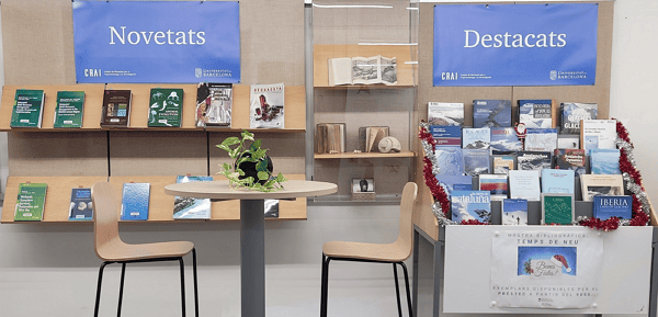 Nous espais del CRAI Biblioteca de Ciències de la Terra