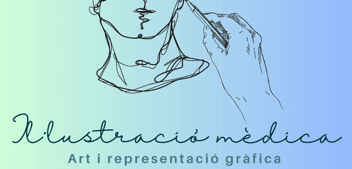 Acte d'inauguració de l'exposició “Il·lustració mèdica: Art i representació gràfica” del CRAI Biblioteca del Campus Clínic