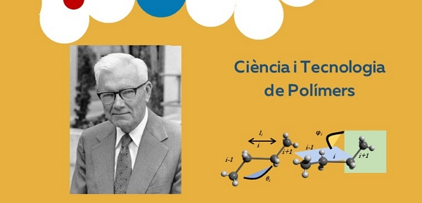 Acte d'inauguració de l'exposició sobre Paul Flory al CRAI Biblioteca de Física i Química
