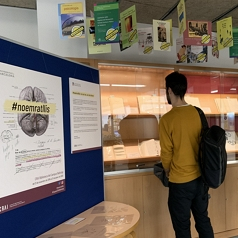 Nova exposició al CRAI Biblioteca del Campus Bellvitge: #noemratllis: no soc teu, soc de tothom