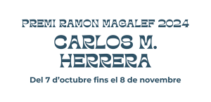 Mostra bibliogràfica al CRAI Biblioteca de Biologia: Premi Ramon Margalef d’Ecologia 2024