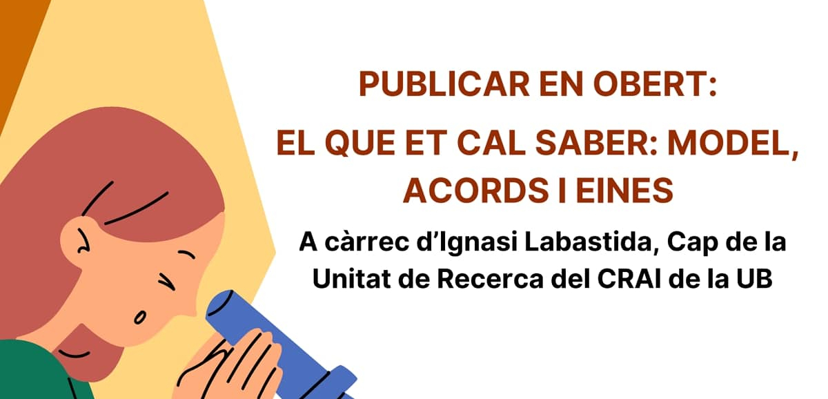 Sessió sobre la publicació en accés obert al CRAI Biblioteca de Biologia